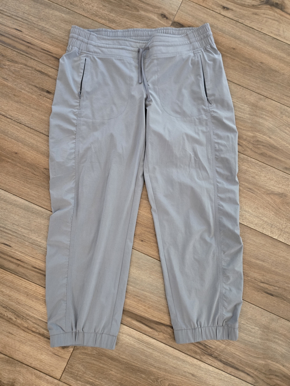 Athleta Lightweight Gray Cropped Jogger